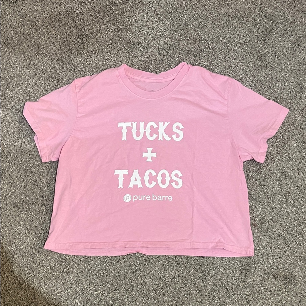 Pure Barre Pink Graphic Tee